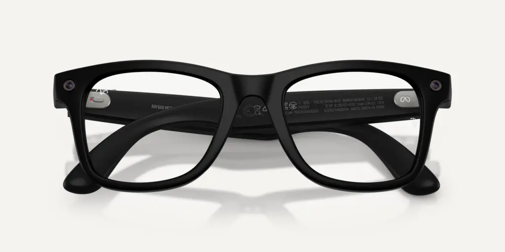 Czarne okulary Ray-Ban Meta, model RW4011